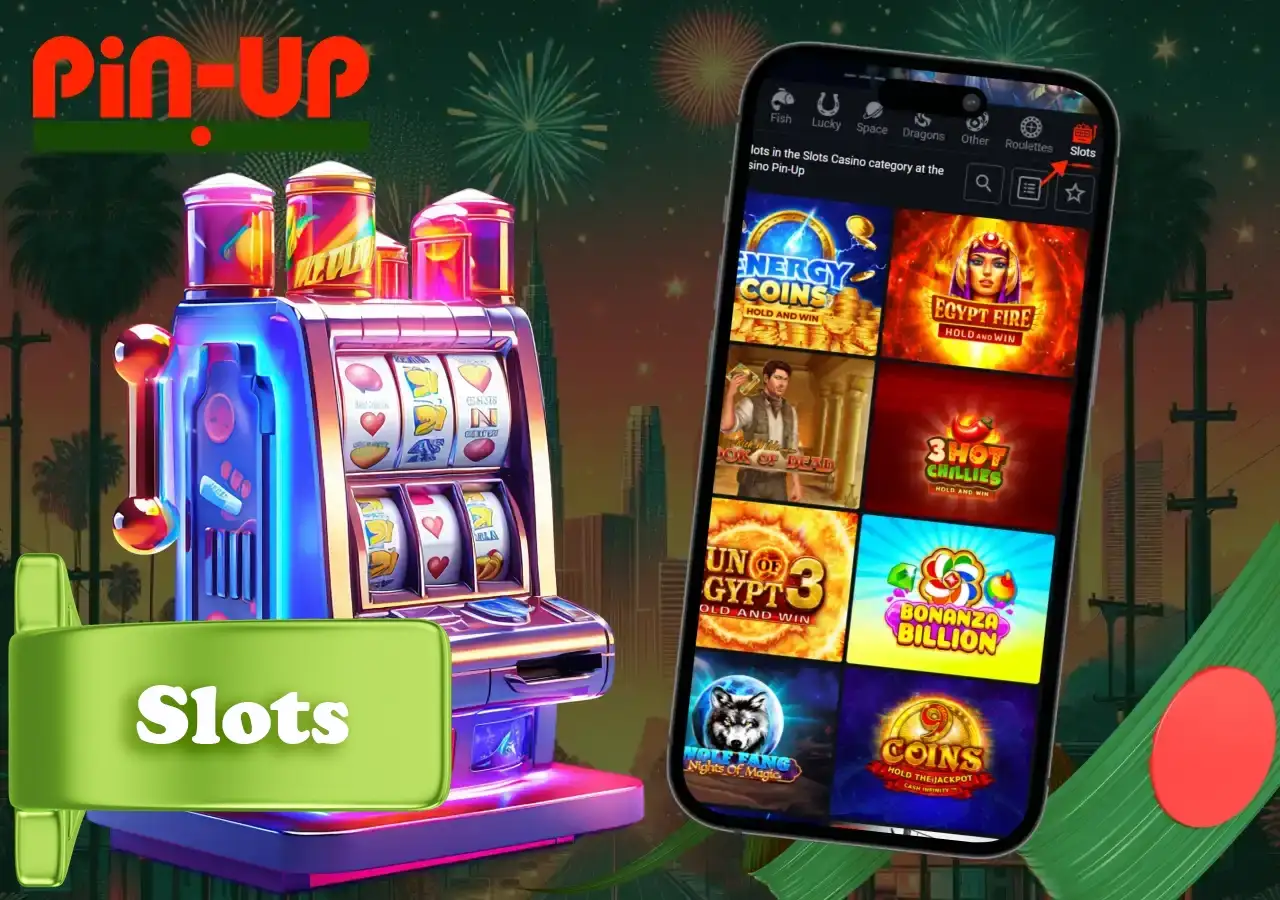 Explore a large selection of casino slot games
